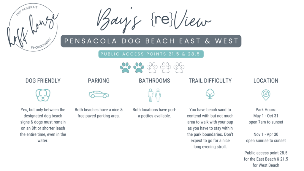 2 paw review for pensacola dog beaches